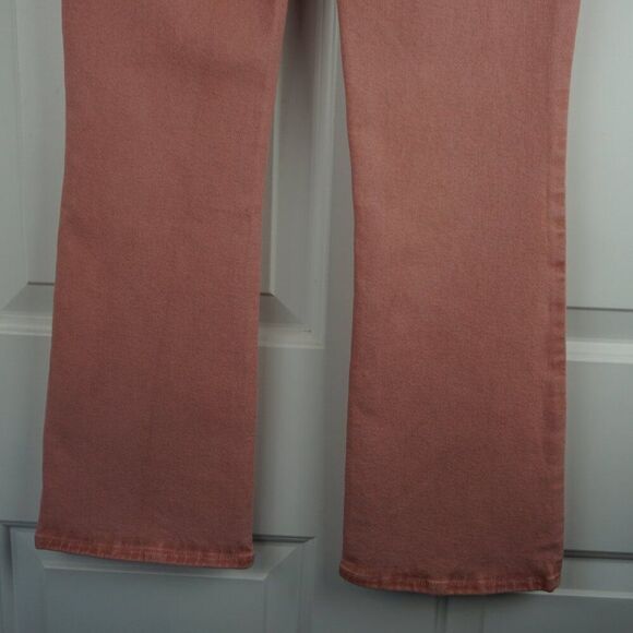 PAIGE Claudine High Rise Ankle Flare Jeans In Vintage Pink Quartz size 24 NWT - Picture 12 of 15